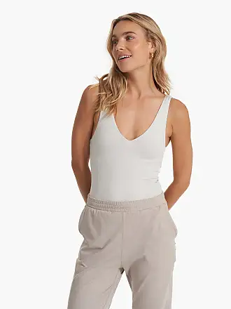Free People cup detail rosette camisole top in light gray