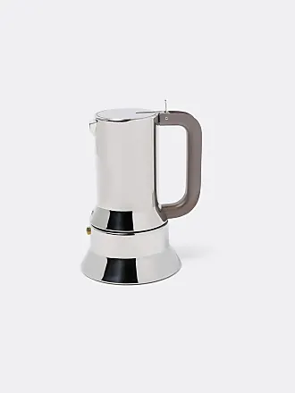Stovetop espresso coffee maker 9090, 150 ml, brown handle, Alessi 