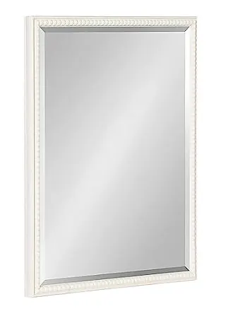 22 X 30 Fosset Frameless Mirror With Shelf White - Kate & Laurel