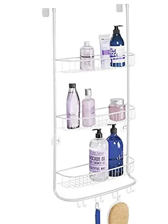  Yardwe 2pcs Shower Gel Shelf Wall Mounted Shampoo
