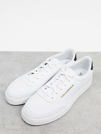 new balance white shoes men