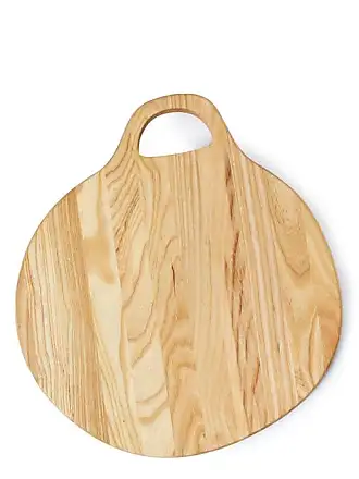 The Conran Shop Large Square Oak Wood Chopping Board in Brown