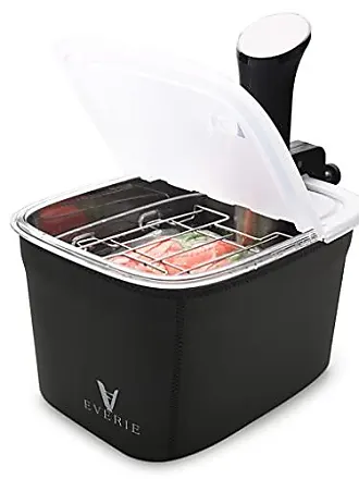 EVERIE Collapsible Hinged Sous Vide Container Lid Compatible w/ Rubbermaid