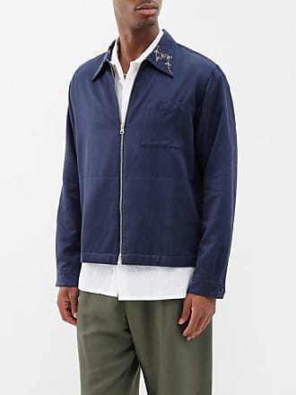 YMC Beach Jacquard Plaid Fleece Jacket