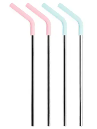Simple Modern Stainless Steel Reusable Straws | Toxin Free and Waste  Reducing Straw for Tumblers and Travel Mugs | Classic Collection | 8 Pack 
