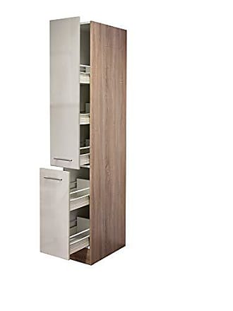 Weiß Flex-Well Küchen-Hängeschrank UNNA 1-türig Breite 30 cm Oberschrank vielseitig einsetzbar