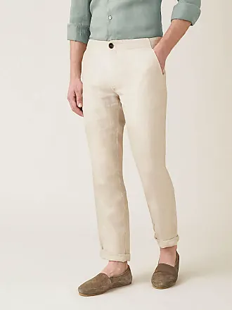Fibflx Women's High Waist Carrot Pants, M / Coconut Brown / 30% Polyester 20% Viscose 19% Acrylic 19% Nylon 7% Cotton 5% Wool