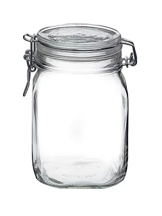 Bormioli Rocco Fido Glass Jar, 101.5 oz