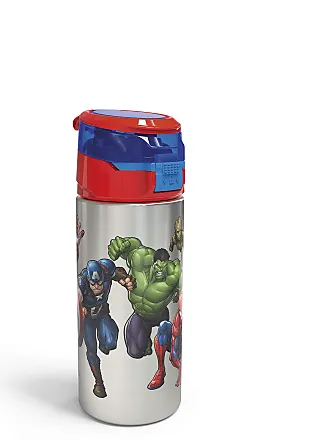 Zak Designs Marvel Spider-Man Kelso Toddler Cups for Travel or at Home, 15oz 2-Pack Durable Plastic Sippy Cups with Leak-Proof Design Is Perfect for