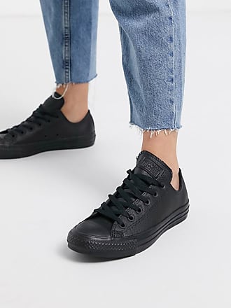 converse chuck taylor all star core black ox trainers