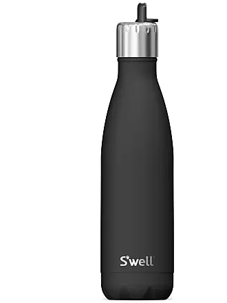 S'well Stainless Steel Water Bottle - 17 Fl Oz - Ocean Blue -  Triple-Layered Vacuum-Insulated Containers Keeps Drinks Cold for 36 Hours  and Hot for 18