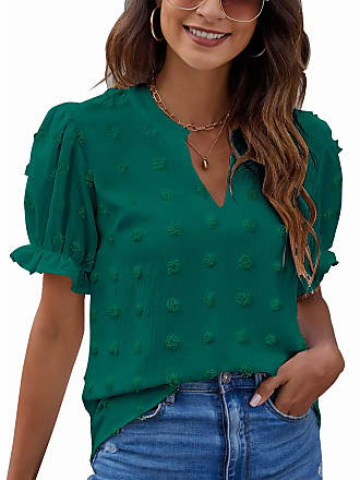 Dickies Drewsey Camo Print Short Sleeve Button-Up Work Shirt Green