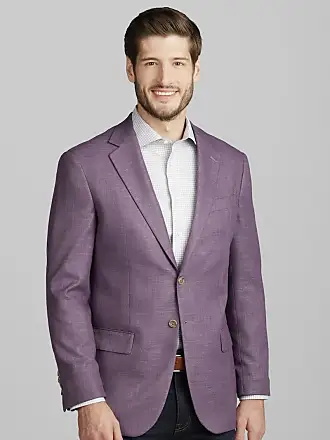 Transit narrow-lapels single-breasted blazer - Purple