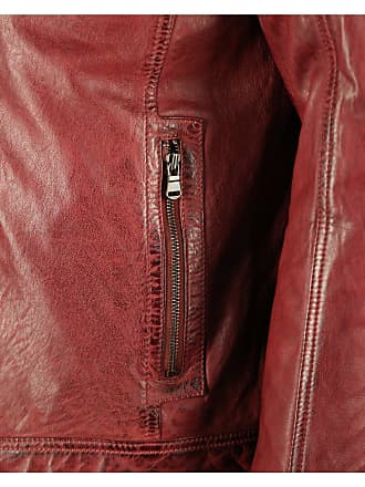 Lederjacke Herren Rot Grösse L