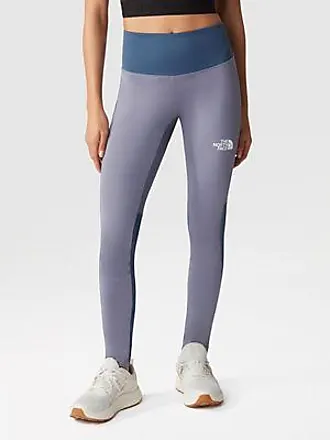 Lux High-Waisted Colorblock Leggings in BLUE SLATE