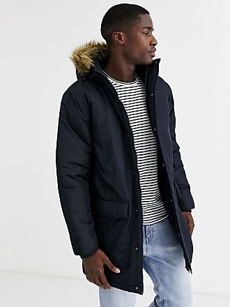 french connection faux fur hood flight jacket