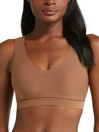 Chantelle Women's SoftStretch Scoop Padded Bralette, Cocoa Brown at   Women's Clothing store