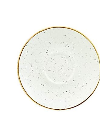 Churchill STONECAST Triangle Plate Barley White Teller Porzellan 19,2 cm weiß 