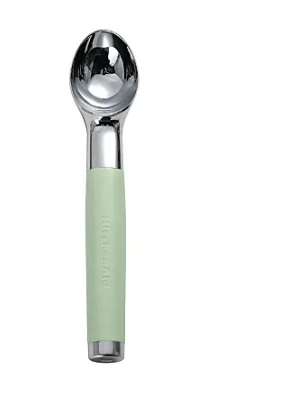 KitchenAid Gourmet Silicone-Tipped Stainless Steel Tongs, 14.5 Inch,  Pistachio