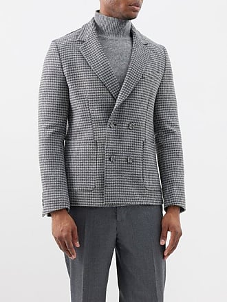 We11done Short Houndstooth Coat - Farfetch