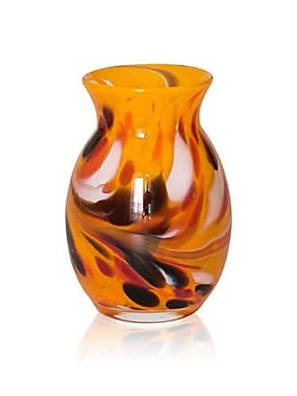Flaschenengel Wasserengel Wassertanzer orange Lauschaer Glas das Original 