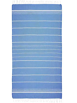 Turkish Beach Towel 37 x 70 Inches - 100% Cotton - Soft, and Quick-Dry -  Oversized Turkish Towel for Beach, Bathroom, Travel, Gym, 