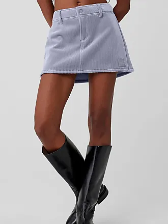 ALO YOGA Varsity pleated stretch-jersey mini skirt
