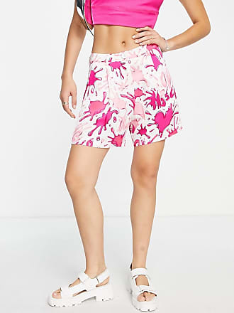 Donna Abbigliamento da Gonne da Minigonne Shorts e bermudaLove Moschino in Cotone di colore Rosa 