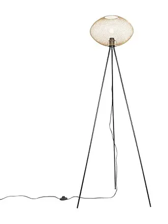 QAZQA sevilla - LED Dimmable Lampadaire avec lampe de lecture Moderne  variateur inclus - 1 lumière - H 180 cm - Noir - Moderne - Éclairage  intérieur - Salon I Chambre
