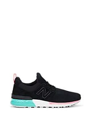 new balance white suede and canvas 574 sneakers