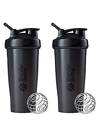 BlenderBottle Classic Shaker Bottle Perfect for Protein Shakes and Pre  Workout 28-Ounce (2 Pack) Moss/Moss and Navy/Navy & Classic Shaker Bottle  28 oz Black