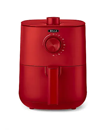  BELLA 2.9 Qt Touchscreen Air Fryer Oven and 5-in-1 Multicooker  with Removable NonstickDishwasher Safe Crisping Tray and Basket, 1400 Watt  Heating System, Matte Red : Home & Kitchen