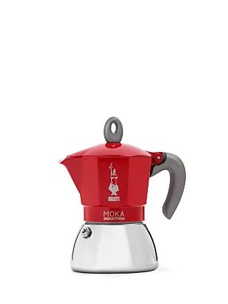 Bialetti Espresso Maker New Moka Induction 6 Cups Induction Stainless Steel  B