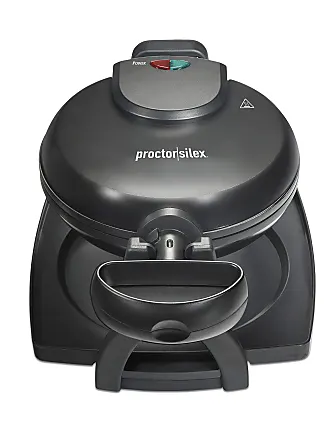 Proctor Silex 1000-Watt Black Panini Press with Nonstick Plates