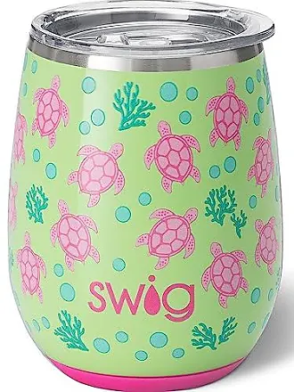 Swig Life 14oz Insulated Wine Tumbler with Lid, 40+ Pattern Options, Dishwa