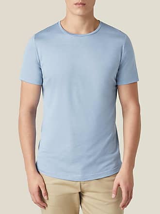 Moschino Baumwolle T-Shirt mit Logo-Print in Blau für Herren Herren Bekleidung T-Shirts Kurzarm T-Shirts 