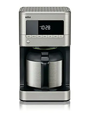 Braun KF9070SI MultiServe Machine 7 Programmable Brew Sizes / 3 Strengths +  Iced Coffee, Glass Carafe (10-Cup), Stainless steel silver