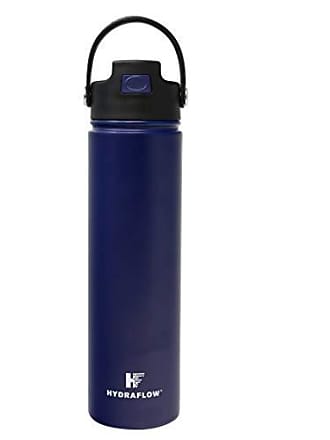 Hydraflow Capri 40 oz. Navy Dark Blue Stainless Steel Vacuum Insulated Tumbler with Handle, Powder Navy
