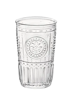 Officina 1825 Cooler Glass 16oz Set of 4, Bormioli Rocco