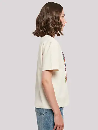T-Shirts mit Blumen-Muster in | bis −35% Stylight Beige: zu Shoppe