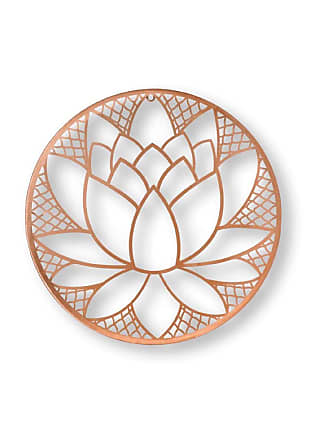 Graham & Brown Copper Lotus Blossom Wall Art