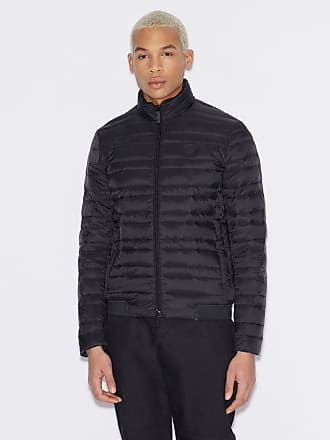 armani padded coat mens