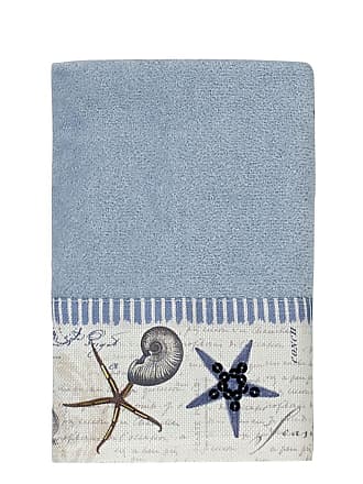 Avanti Linens Antigua Hand Towel, Blue Fog (35712BFG)