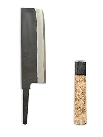 Restaurantware Sensei 4.3 x 8.8 Inch Round Knife Block, 1 Round Slotted  Knife Holder - Soft Touch, Holds 9 Knives, Black Plastic Universal Knife