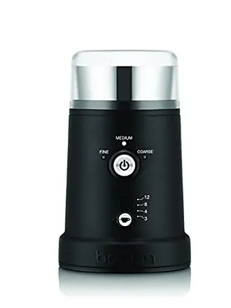 Bodum Bistro Electric Coffee Grinder with Plastic Catcher Black