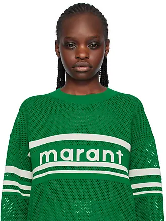 Isabel Marant Metallic cheapest Green Lightweight Sweater