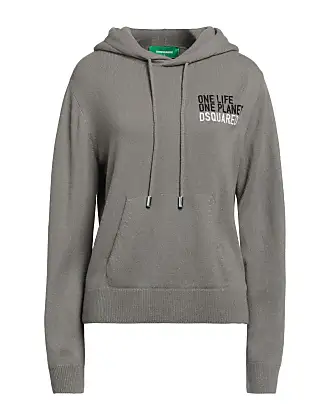 Dsquared2 Hoodie Pullover Kaputzenpulli Größe XXL - Grau high quality -