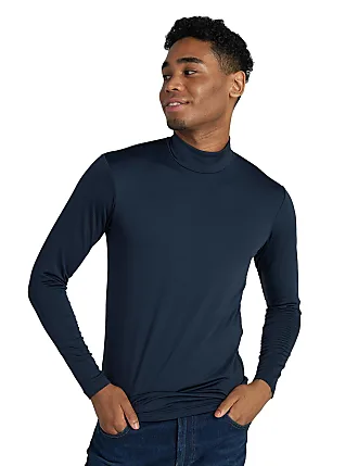 LAPASA Men's Thermal Underwear Top Crewneck Long Sleeve Shirt Base Layer  Lightweight Winter Thermoflux 100 M09 Medium Black - Yahoo Shopping