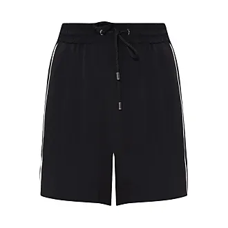 Pantalones cortos de seda Barocco Negro