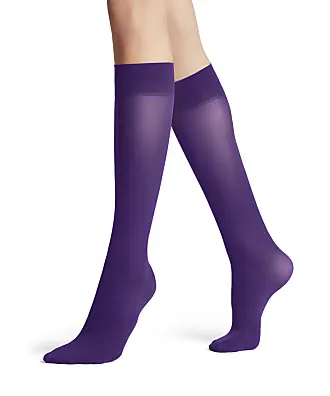 Womens Falke purple Softmerino Socks
